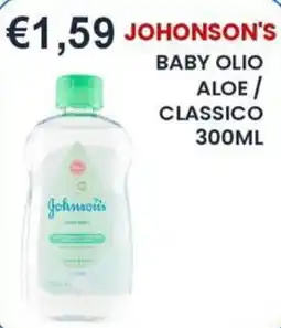 Caramico Johnson's baby olio aloe / classico offerta