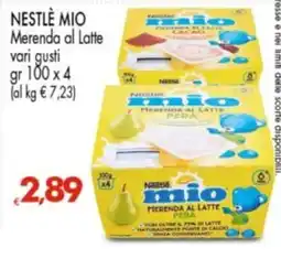 Despar Nestlé mio Merenda al Latte offerta