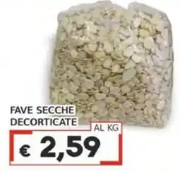 Italy Cash Fave secche decorticata offerta
