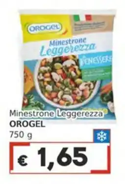 Italy Cash Minestrone Leggerezza OROGEL offerta