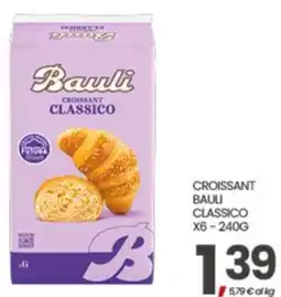 Eurospar Croissant Bauli Classico offerta