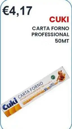 Caramico Cuki carta forno professionale offerta