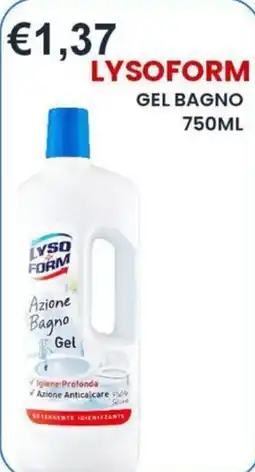 Caramico Lysoform gel bagno offerta