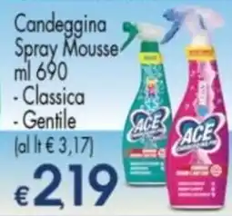 Despar Candeggina Spray Mousse Ace offerta