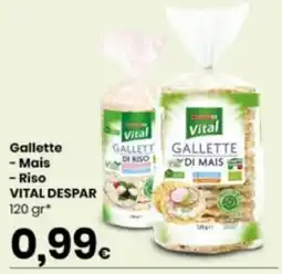 Despar Gallette Vital offerta