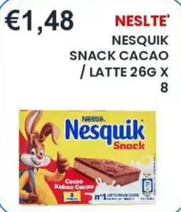 Caramico Nesquik Snack Cacao offerta