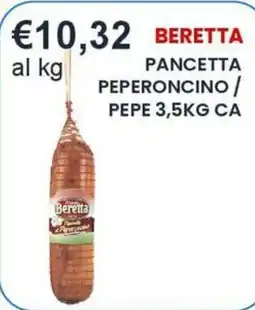 Caramico Beretta pancetta peperoncino offerta