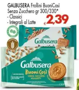 Despar Galbusera Frollini BuoniCosì offerta