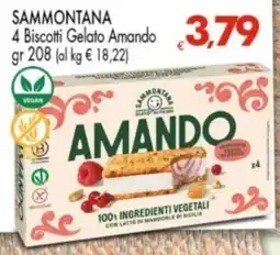 Despar Sammontana Biscotti Gelato Amando offerta