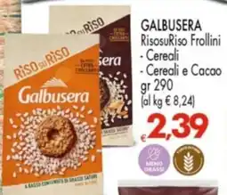 Despar RisosuRiso Frollini Galbusera offerta