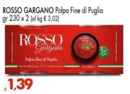 Despar Rosso Gargano Polpa fine di Puglia offerta