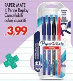 Despar Paper Mate Penne Replay Cancellabili offerta