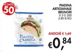 Coal City Piadina classica Brunori offerta