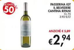 Coal City Passerina IGT Il Belvedere Cantina Ripani offerta