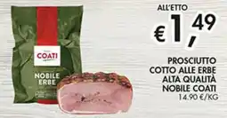 Coal City Prosciutto cotto alle erbe Nobile Coati offerta