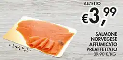 Coal City Salmone norvegese affumicato preaffettato offerta