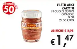 Coal City Filetti alici Zarotti offerta