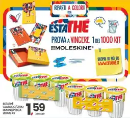 Eurospar Estathe classico/zero limone/pesca offerta