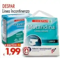 Despar Mutandina Linea Adulti offerta
