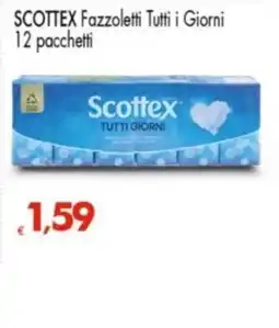Despar Scottex Fazzoletti Tutti i Giorni offerta