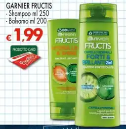 Despar Garnier Fructis capelli normali forti & brillanti 2in1 offerta