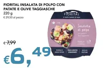Migross Supermercati e Market Fiorital insalata di polpo con patate e olive taggiasche offerta