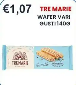 Caramico Tre Marie wafer vari offerta