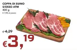 Migross Supermercati e Market Coppa di suino s/osso atm offerta
