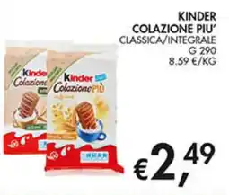 Coal City Kinder Colazione Più offerta