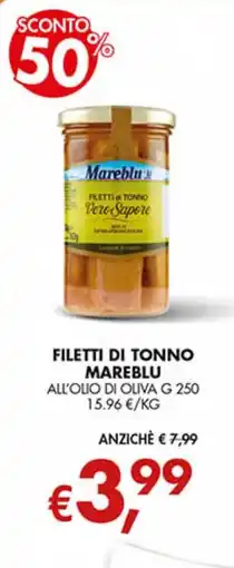 Coal City Filetti di tonno Mareblu offerta