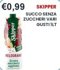 Caramico Skipper succo senza zuccheri vari gusti offerta
