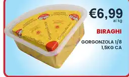 Caramico Gorgonzola 1/8 Biraghi offerta