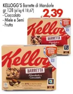 Despar Kellogg's Barrette di Mandorle offerta