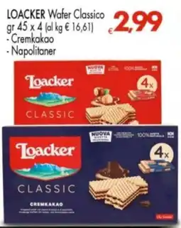 Despar Loacker Wafer Classico offerta