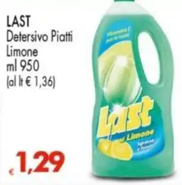 Despar Last Detersivo Piatti Limone offerta