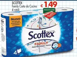 Despar Scottex Family Carta da Cucina offerta