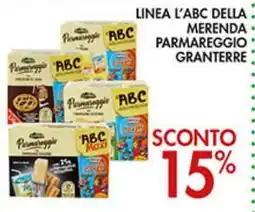 Coal City Linea L'ABC della merenda Parmareggio Granterre offerta