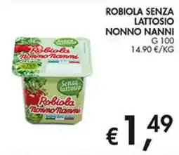 Coal City Robiola senza lattosio Nonno Nanni offerta
