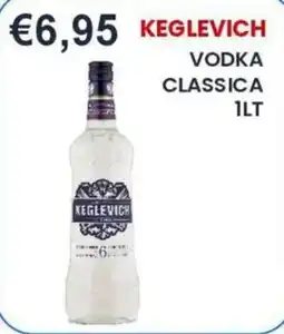 Caramico Keglevich vodka classica offerta