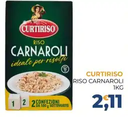 Moderna Curtiriso riso carnaroli offerta
