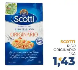 Moderna Scotti riso originario offerta