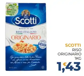 Moderna Scotti riso originario offerta