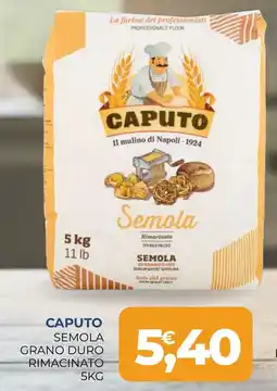 Moderna Caputo semola grano duro rimacinato offerta