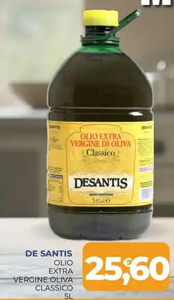Moderna Olio extra vergine oliva classico Desantis offerta
