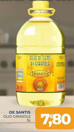 Moderna Olio girasole De Santis offerta
