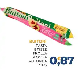 Moderna Buitoni pasta brisée frolla sfoglia rotonda offerta