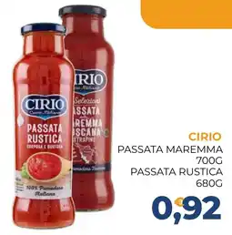 Moderna Cirio passata maremma passata rustica offerta
