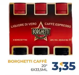 Moderna Borghetti caffè offerta