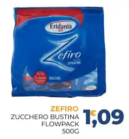 Moderna Zefiro zucchero bustina offerta