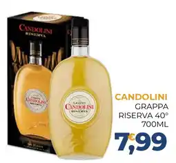 Moderna Candolini grappa riserva offerta